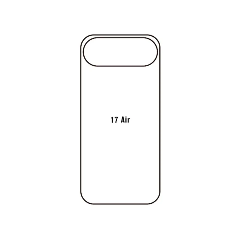 Ochranná fólia Sunshine Hydrogel pre Apple iPhone 17 Air Variant:: zadná čirá