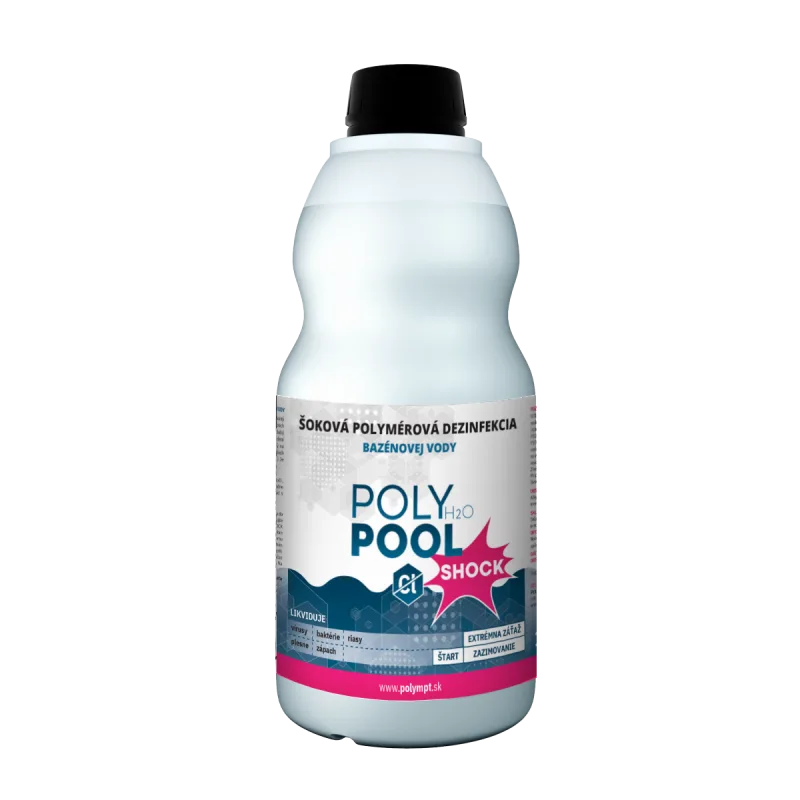 POLY POOL SHOCK šoková dezinfekcia na zazimovanie bazéna bez chlóru, POLYMPT