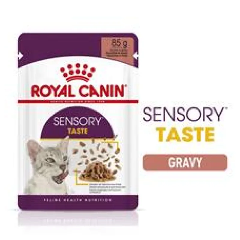 Royal Canin Sensory Taste gravy 12 x 85 g