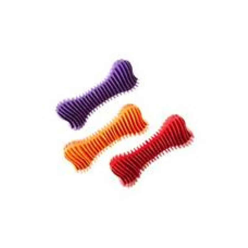 Hračka pes Kost Dentální žebrovaná plovací 12cm 1 ks