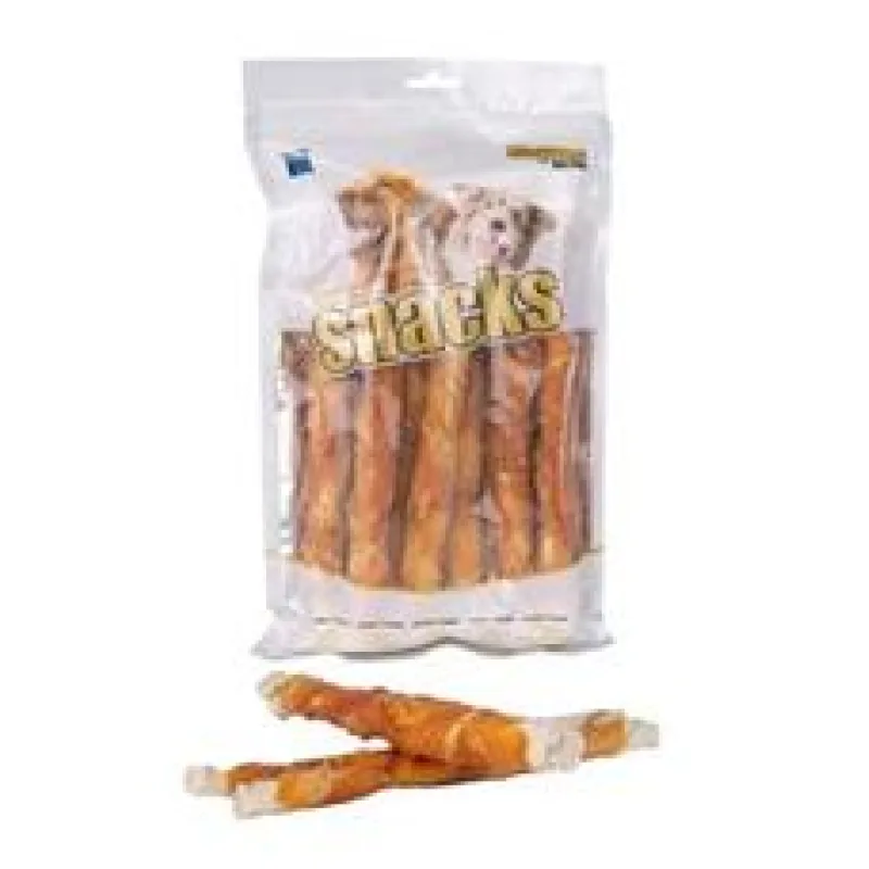 Magnum Chicken Roll on Rawhide stick 500 g - (dlouhé tlusté)