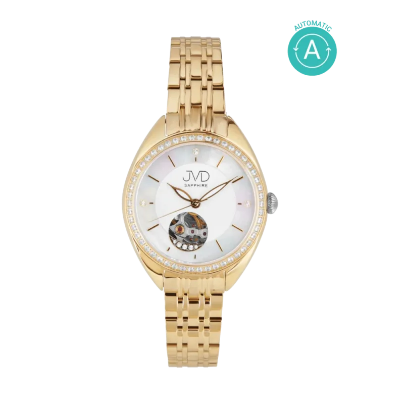 JVD Dámské elegantní šperkové hodinky JVD JG1034.2 - AUTOMATY