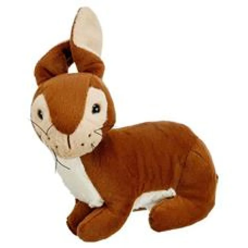 Plyšový králík model, velikonoční dekorace, 28 × 27 × 12 cm 1 ks