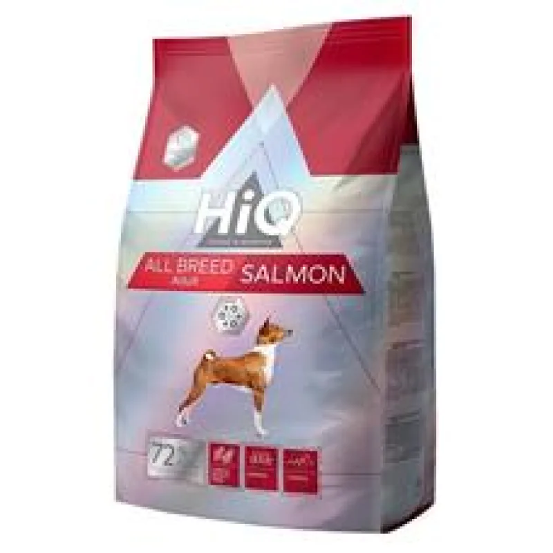 HiQ Dog Dry Adult Salmon 2 x 11 kg