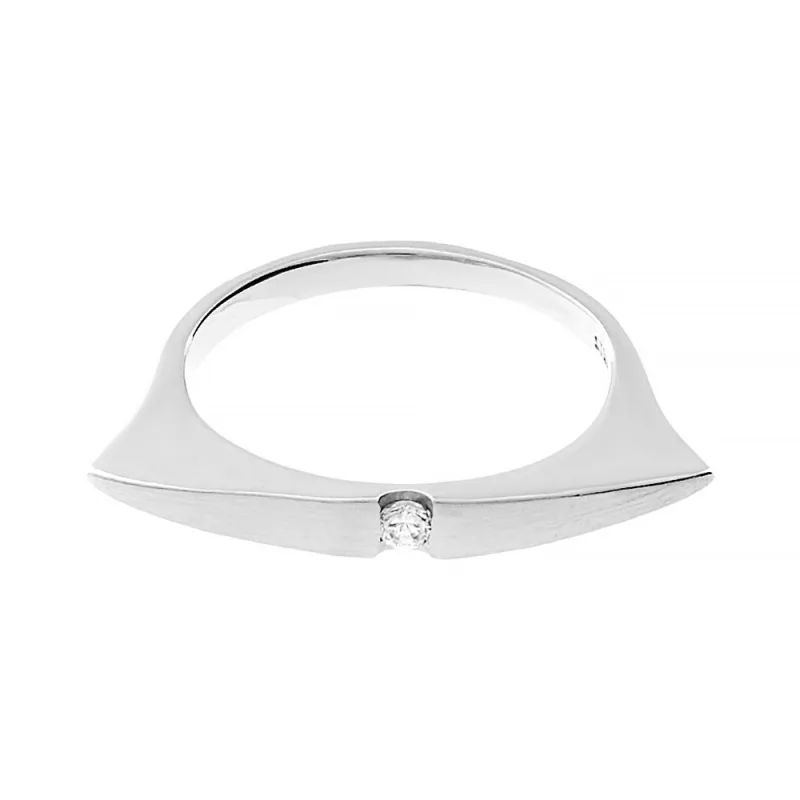 Nerezový prsten 5060 (velikost 53) - stříbrné barvy