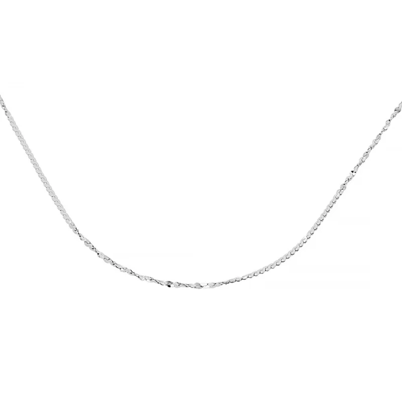 MPM Dámský stříbrný řetízek ryz. 925/1000 8217 SNE.8217.. 45 cm 925-1000