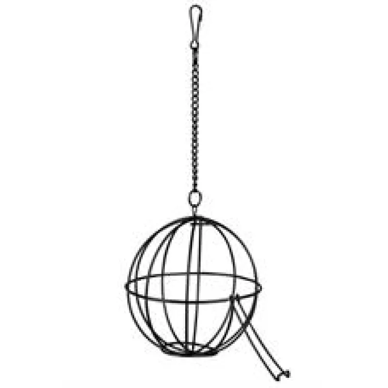 Chromovaný závěsný míč na potravu 12 cm TRIXIE 1 ks