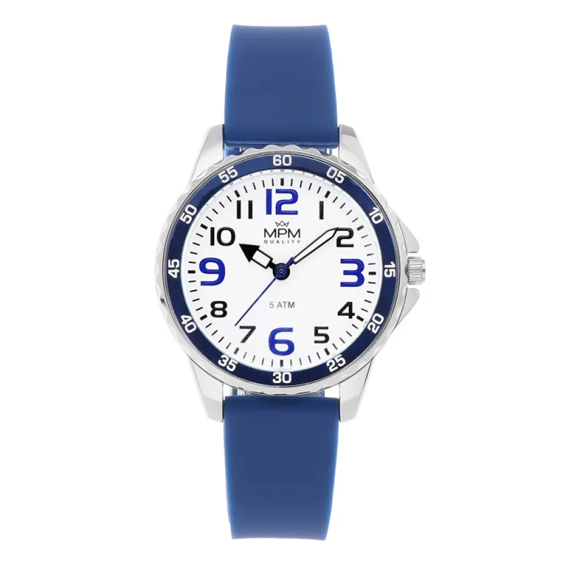 MPM Chlapecké dětské hodinky modré W05M.11330.B