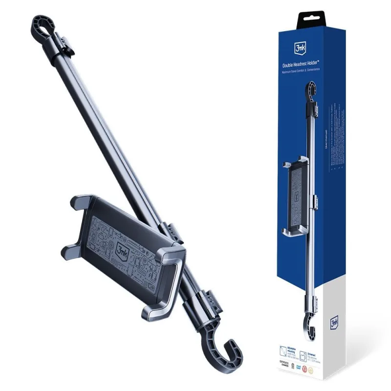 3mk držák na opěrku hlavy - Double Headrest Holder 5903108543217