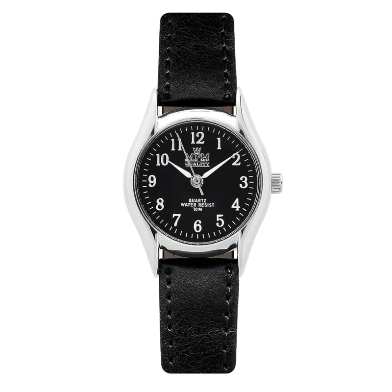 MPM Dámské hodinky s kontrastními ručičkami a číslicemi MPM Caroline - A W02M.10831.A