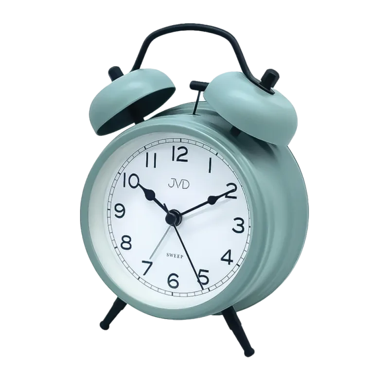 JVD Ručkový analogový netikající budík JVD SRP2219.1 s mechanickým zvoněním