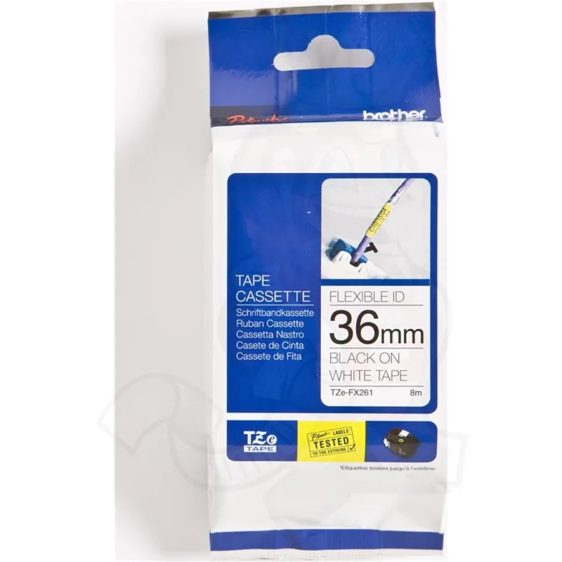 TZE-FX611, žltá / čierna, 6mm TZEFX611