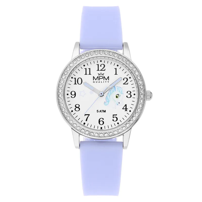 MPM Dívčí dětské hodinky modré W05M.11331.B