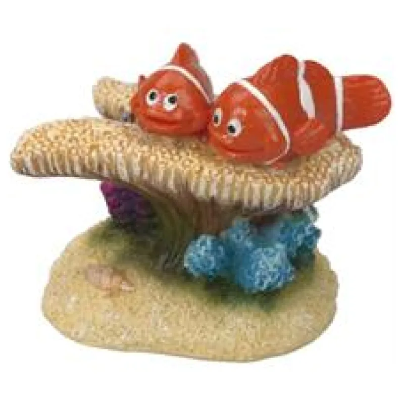 Dekorace do akvária - Klauni na sasance 6x3,5x5cm Aqua Della 1 ks