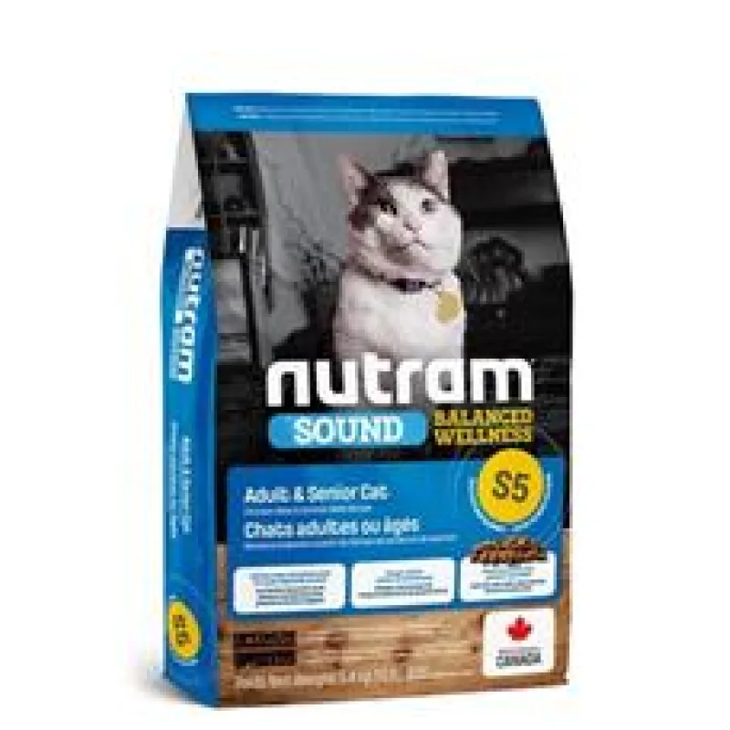 Nutram Sound Adult/Senior Cat 1,13kg