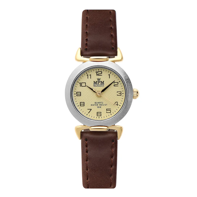MPM Elegantní dámské hodinky se stylovým strukturovaným číselníkem MPM Tanisha - C W02M.10838.C