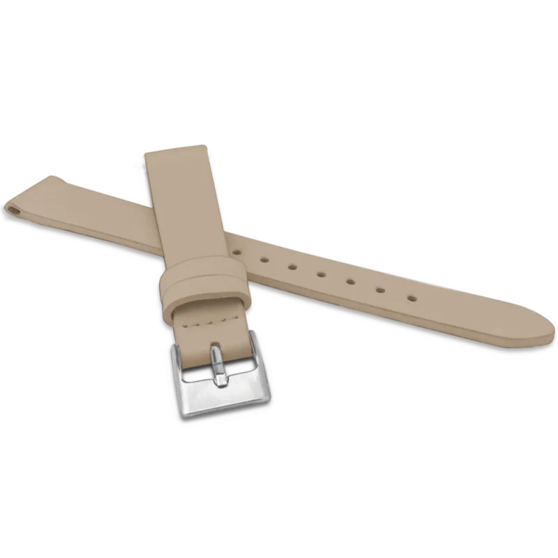 MINET Béžový řemínek z luxusní kůže Top Grain - 16 MSSUC16