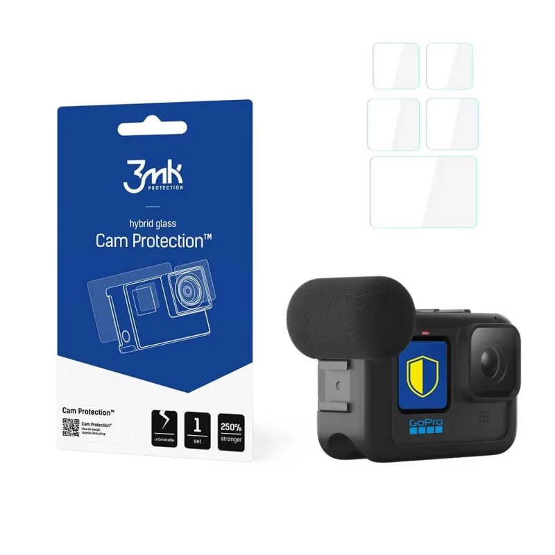 3mk Cam Protection pro GoPro HERO 9/ 10/ 11, černá 5903108312585