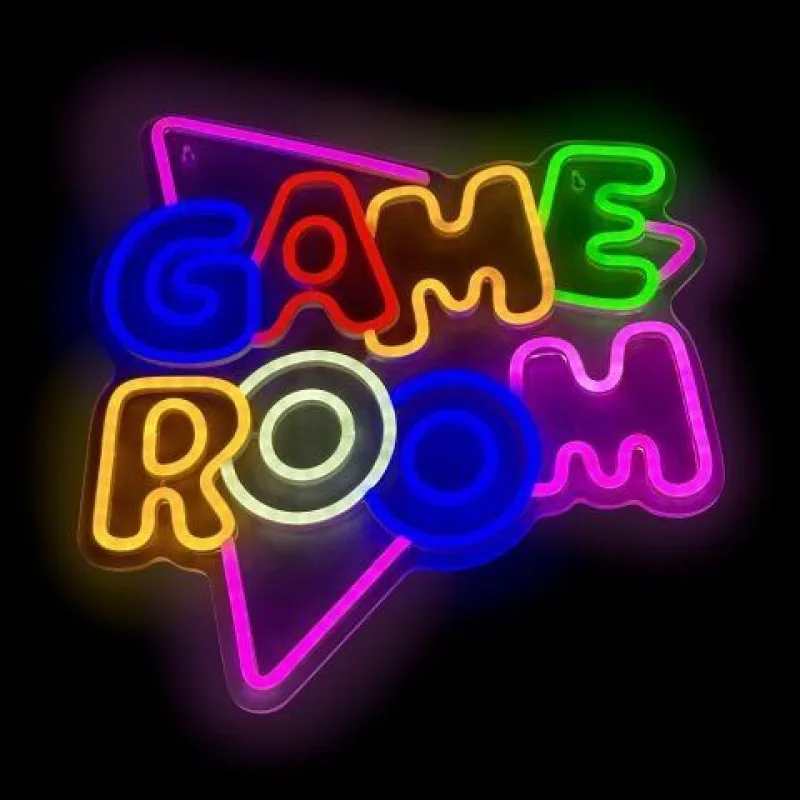 BAZAR - 2Kids Toys LED NEON LIGHT lampička GAME ROOM - Poškozený obal …