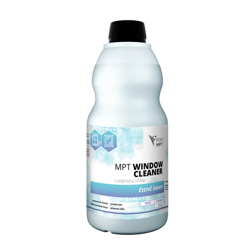 MPT Window Cleaner – čistič okien a zrkadiel bez šmúh s extra leskom, POLYMPT