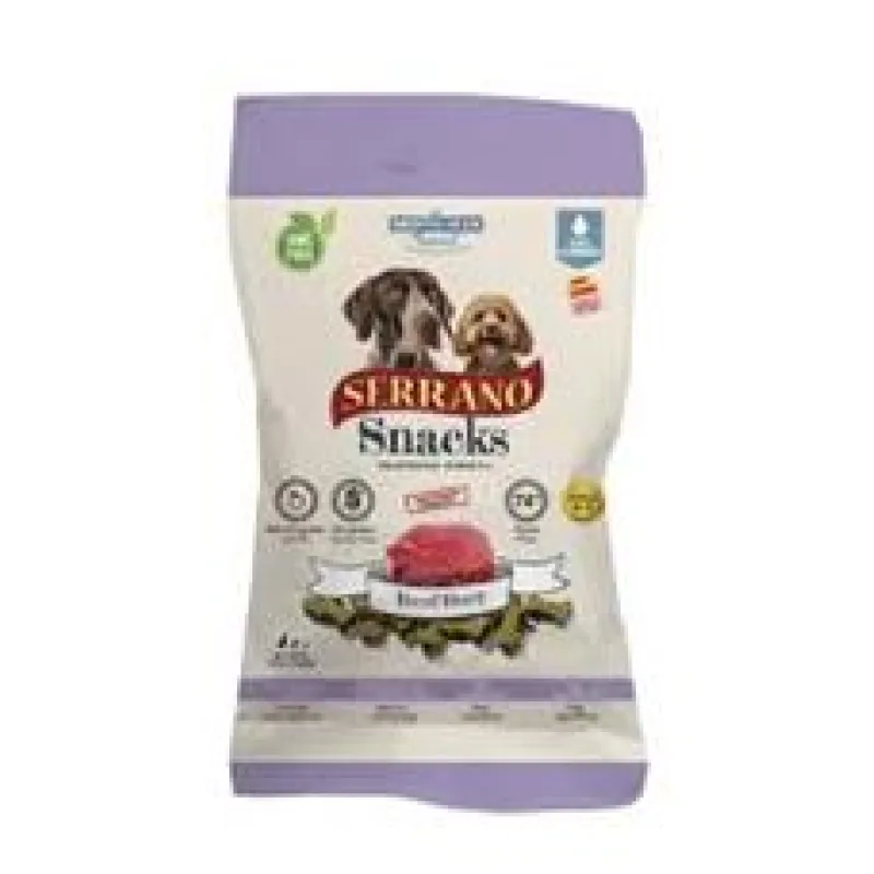 Serrano Snack Dog Beef 100g