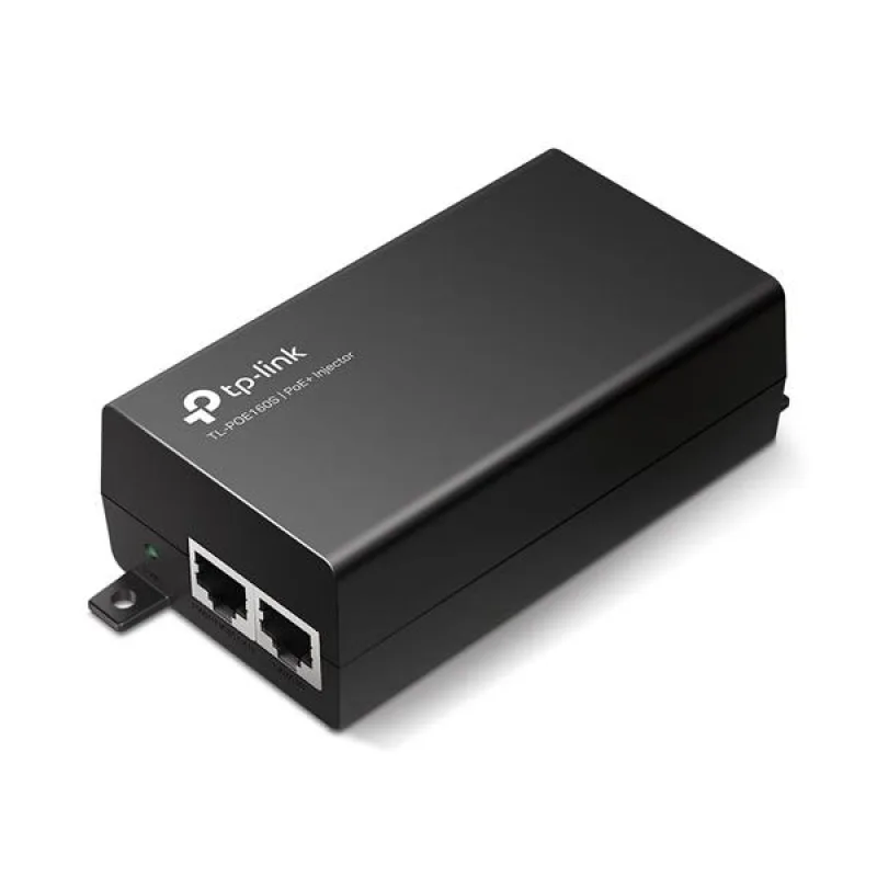 PoE+ Injector Adapter PORT: 1× Gigabit PoE Port, 1× Gigabit Non-PoE Port…