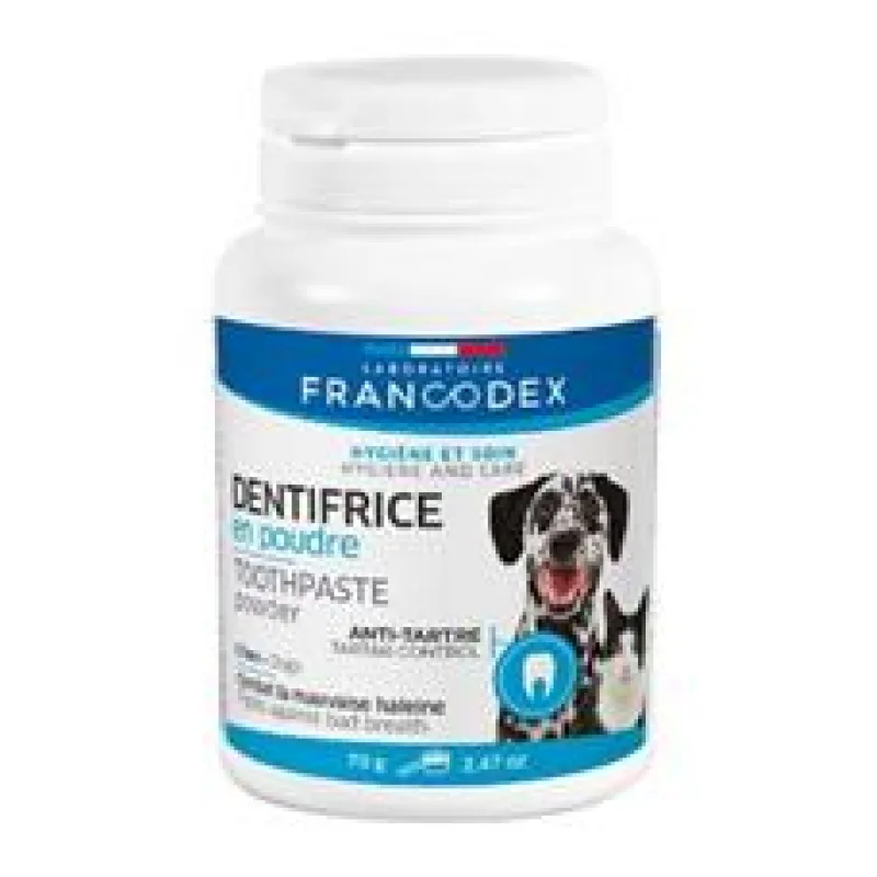 Francodex Pudr dentální pes, kočka NEW 150g