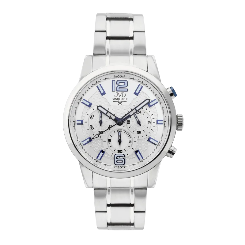 Pánské vodotěsné náramkové hodinky JVD JE1006.1 - chronograf 10ATM