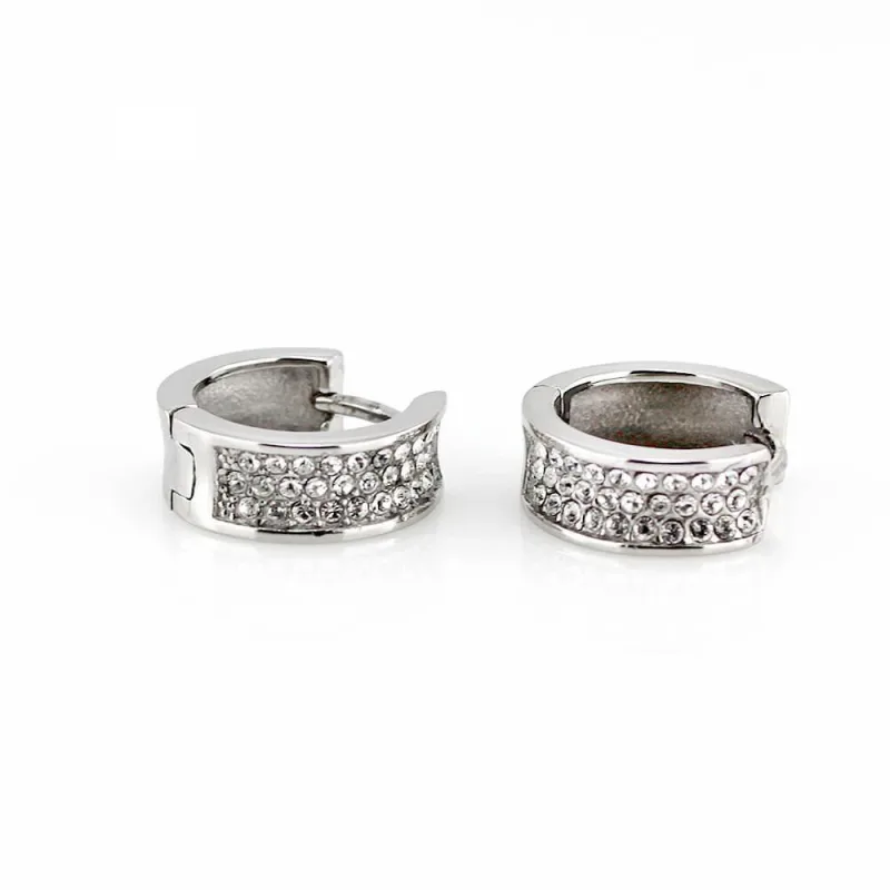 MPM Ocelové náušnice z chirurgické oceli Earrings 7760 - Silver