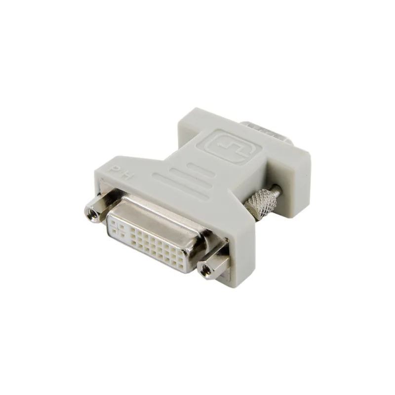 4World Adaptér DVI-I 24+5F - VGA M Black 08740