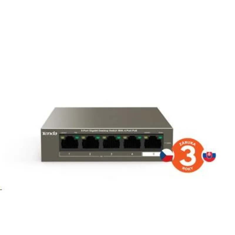 Tenda TEG1105P-4-63W - PoE AT Switch TEG1105P-4-63W