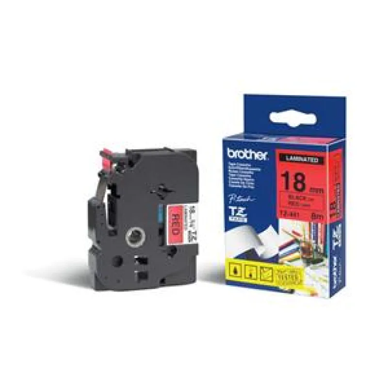 TZE-441, červená/ čierna, 18mm TZE441