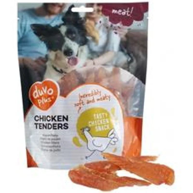 Duvo+ dog Meat! Chicken tenders 100g