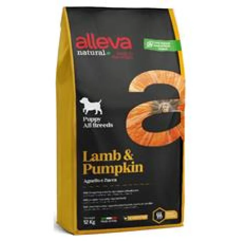 ALLEVA NATURAL Dog Dry Puppy Lamb&Pumpkin All Breeds 2 kg