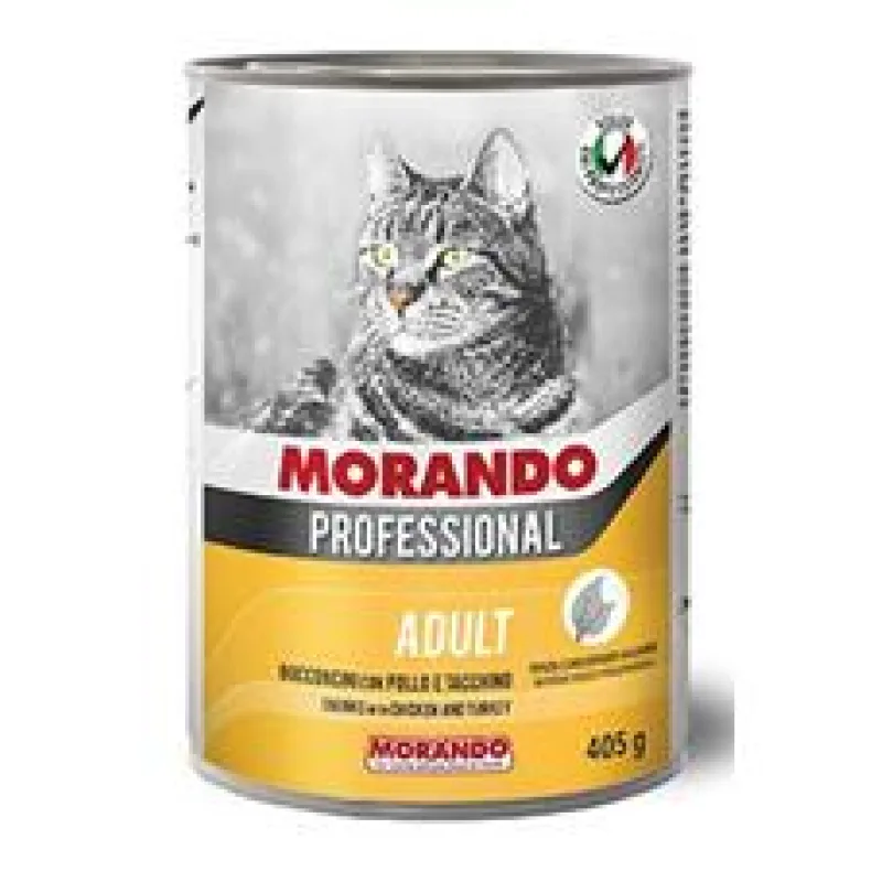 Morando Professional konz.pro kočky kuřecí,krůtí 405g