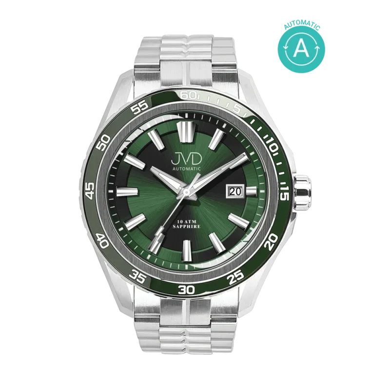 JVD Pánské ocelové vodotěsné ocelové hodinky AUTOMATY JVD JE1013.3