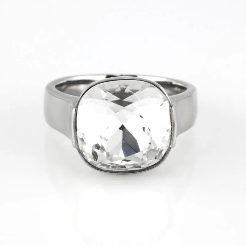 MPM Prsten z chirurgické oceli Ring 7930, Silver, size 54