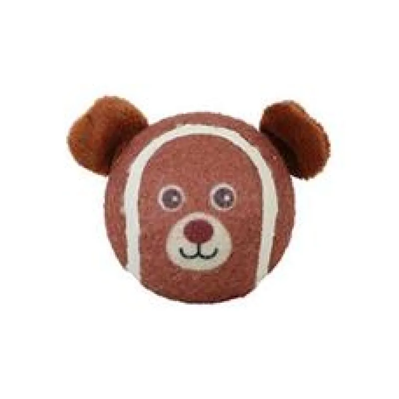 Hračka pes TENNIS BALLS míček Méďa Zolux M