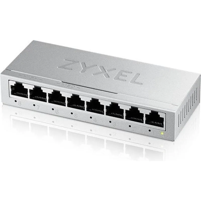 Zyxel GS-108B V5 8-Port MINI Desktop Gigabit Ethernet Switch GS-108BV5…
