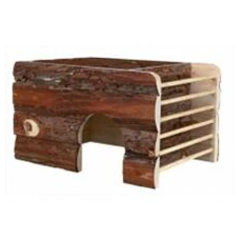 Natural Living přírodní dř. domek ILA s okrajem 40x25x29 cm