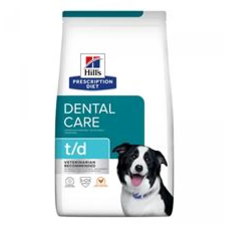 Hill’s Can. PD T/D Dental Care 4kg NEW