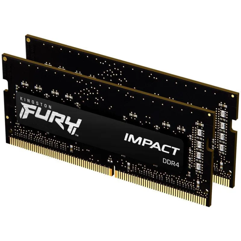 KINGSTON SODIMM DDR4 32GB (Kit of 2) 3200MT/ s CL20 FURY Impact…