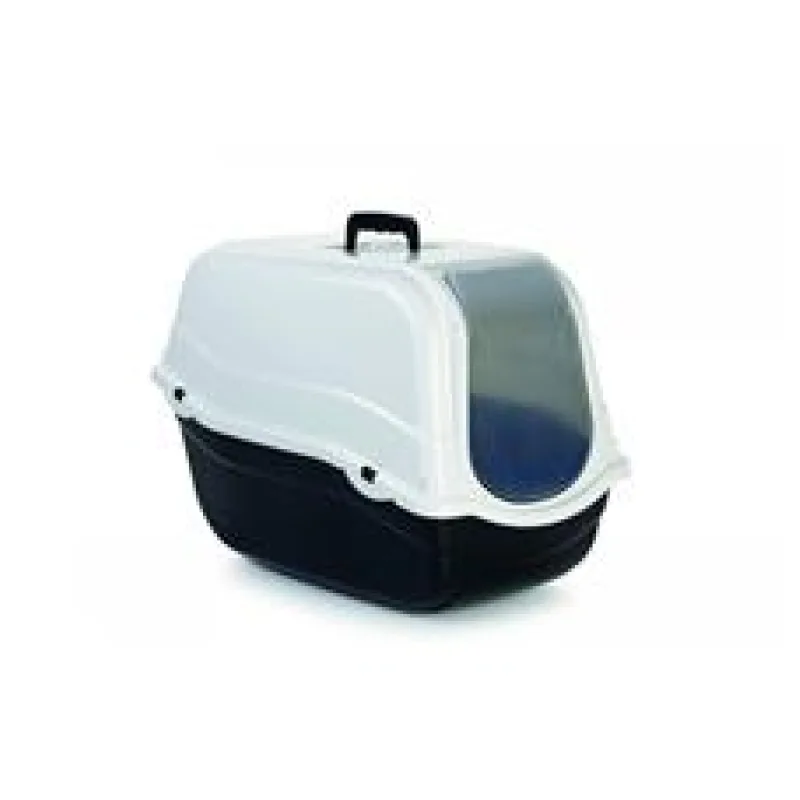 Beeztees Toaleta pro kočky ROMEO černá/bílá 57x39x41cm