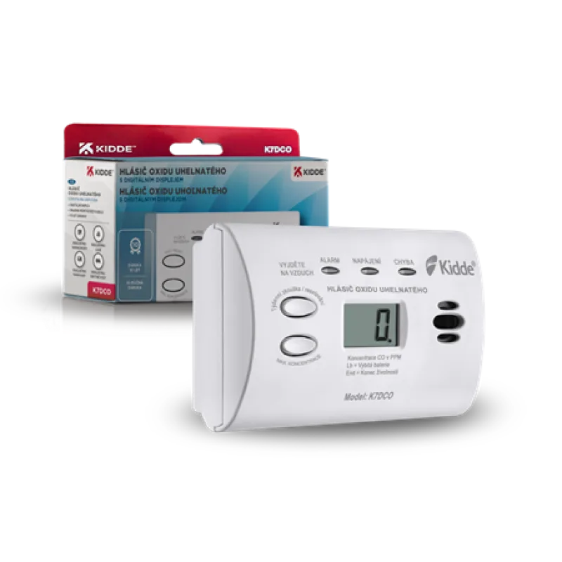 Kidde K7DCO detektor CO s displejem KIDDE-K7DCO