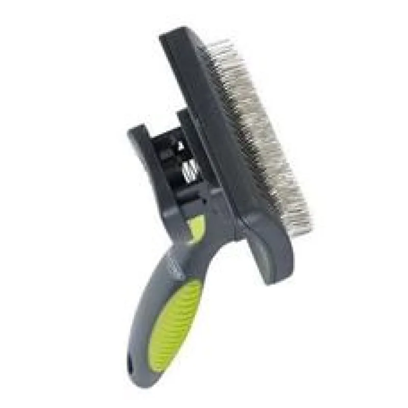 Kartáč na srst samočistící jemný BUSTER L