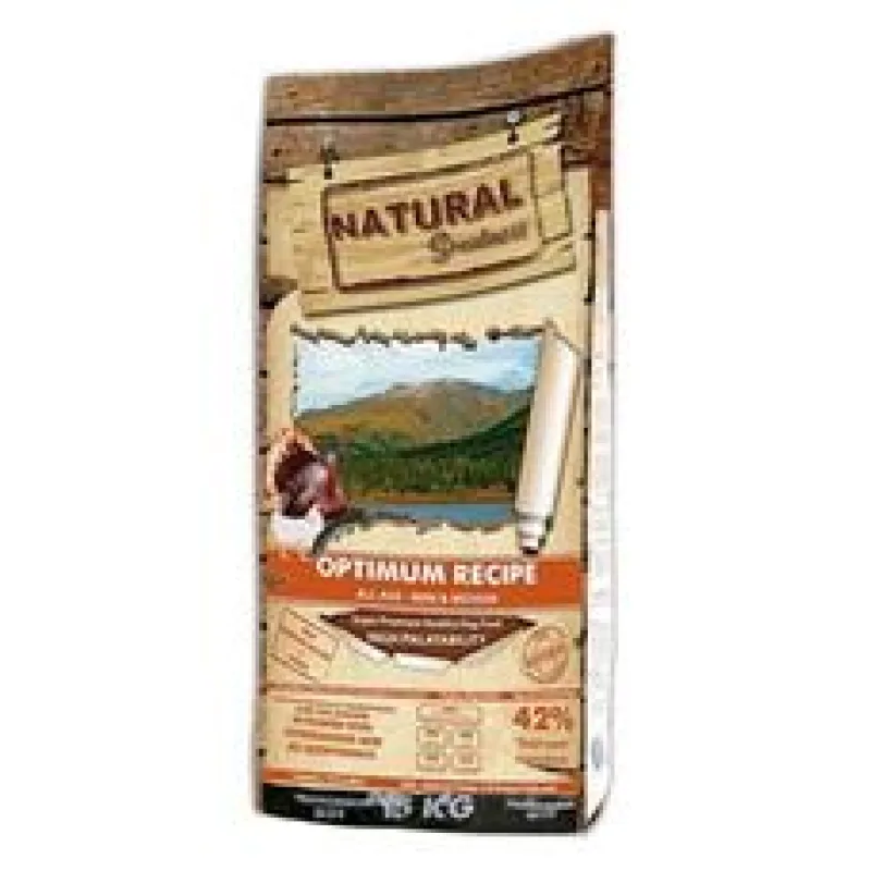 Natural Greatness Optimum Recipe Mini,Medium/krůta,kuře 15 kg