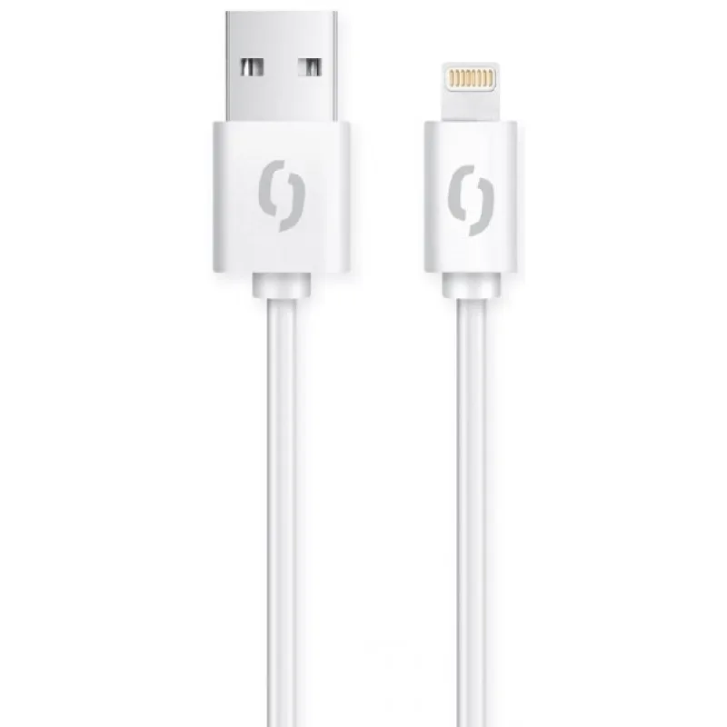 ALIGATOR Dátový kábel 2A, Lightning biely DAKA004