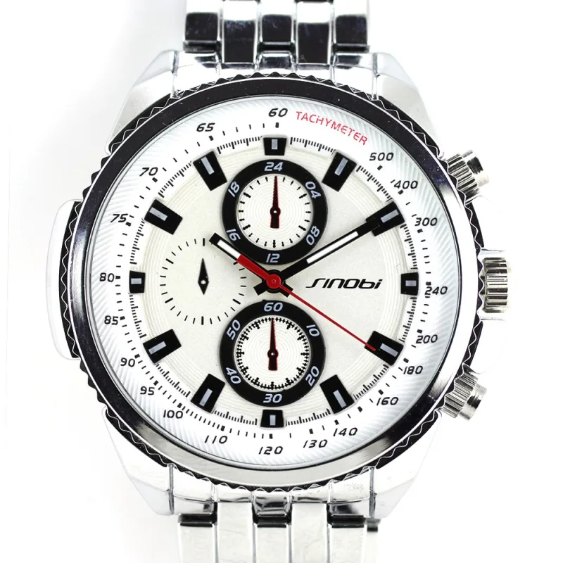 MPM Pánské náramkové hodinky MPM W01S.10545.A