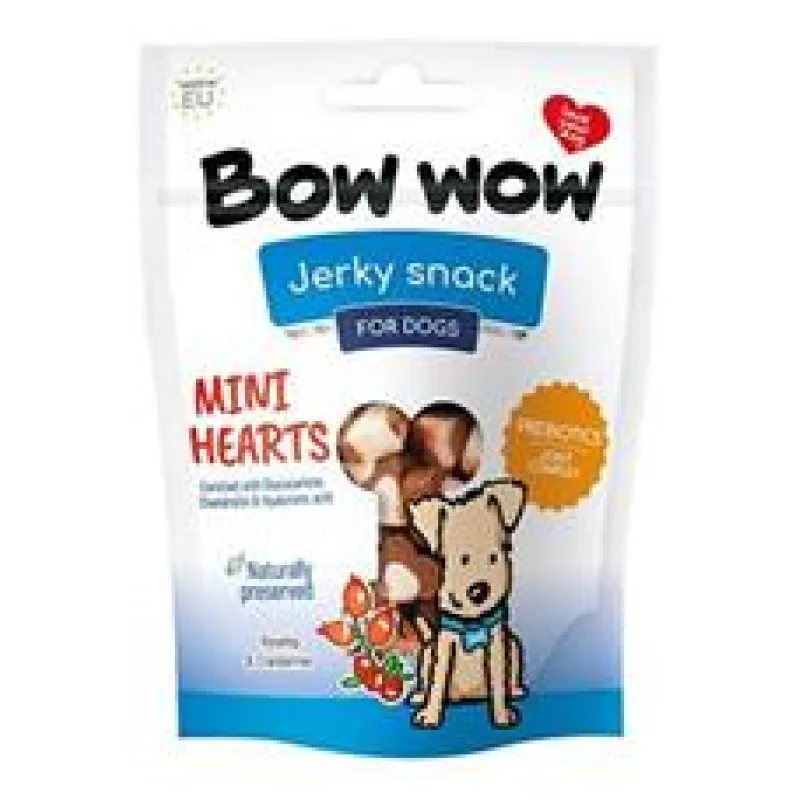 Bow wow poch. Mini srdíčka 80g