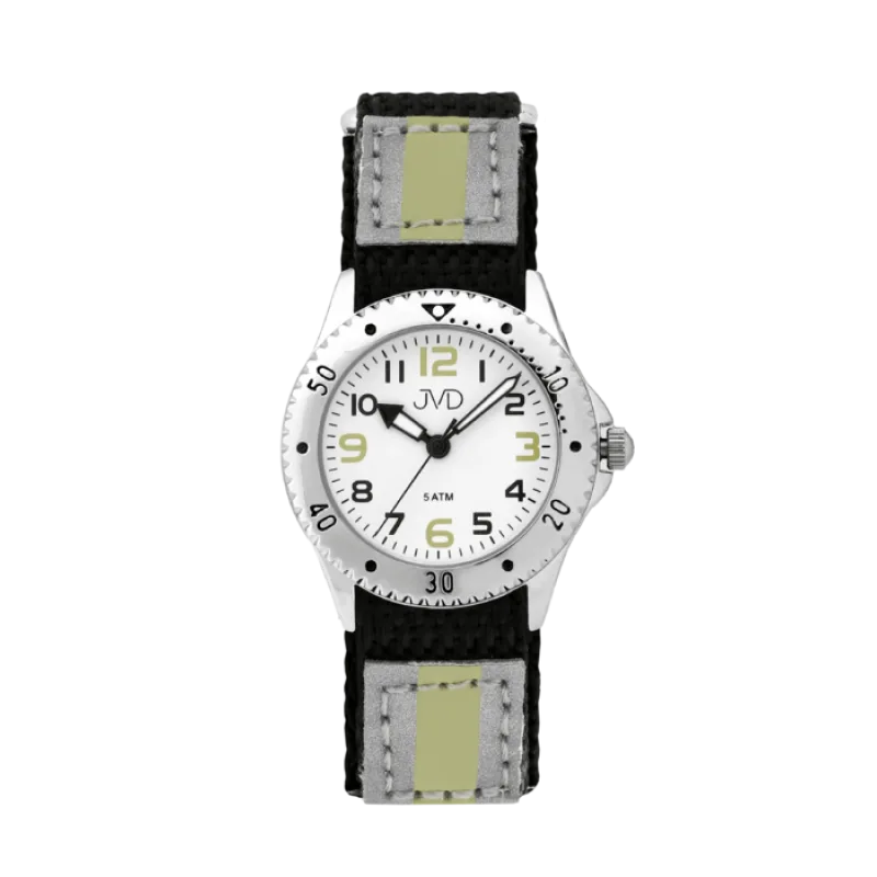Chlapecké dětské náramkové hodinky JVD J7193.3 na suchý zip